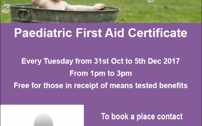 Free Paediatric First Aid Course