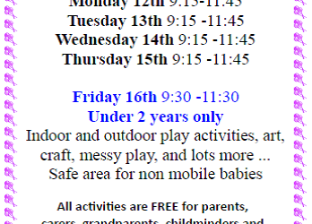 Barton Hill Settlement February holiday programme
