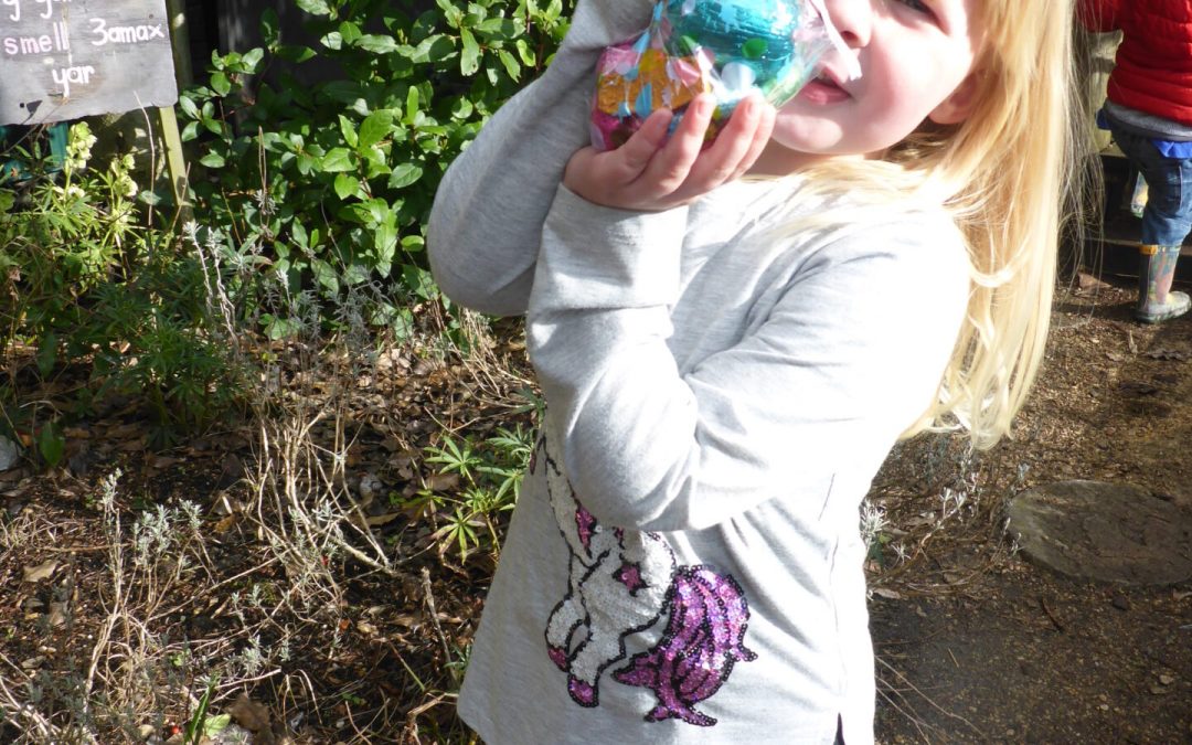 Easter egg hunt success
