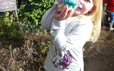 Easter egg hunt success