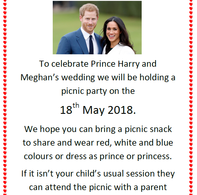 Royal wedding celebration