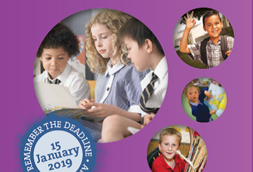 It is time to apply for a primary school place for school years 2019-2020