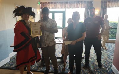 Bristol in Bloom silver gilt award