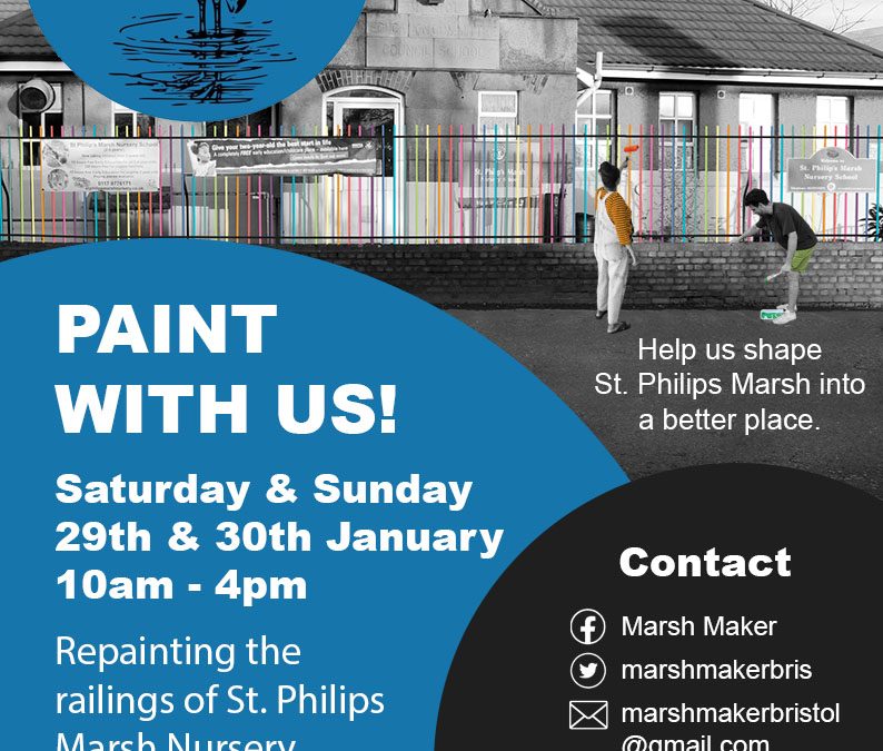 Painting school railings – CANCELLED