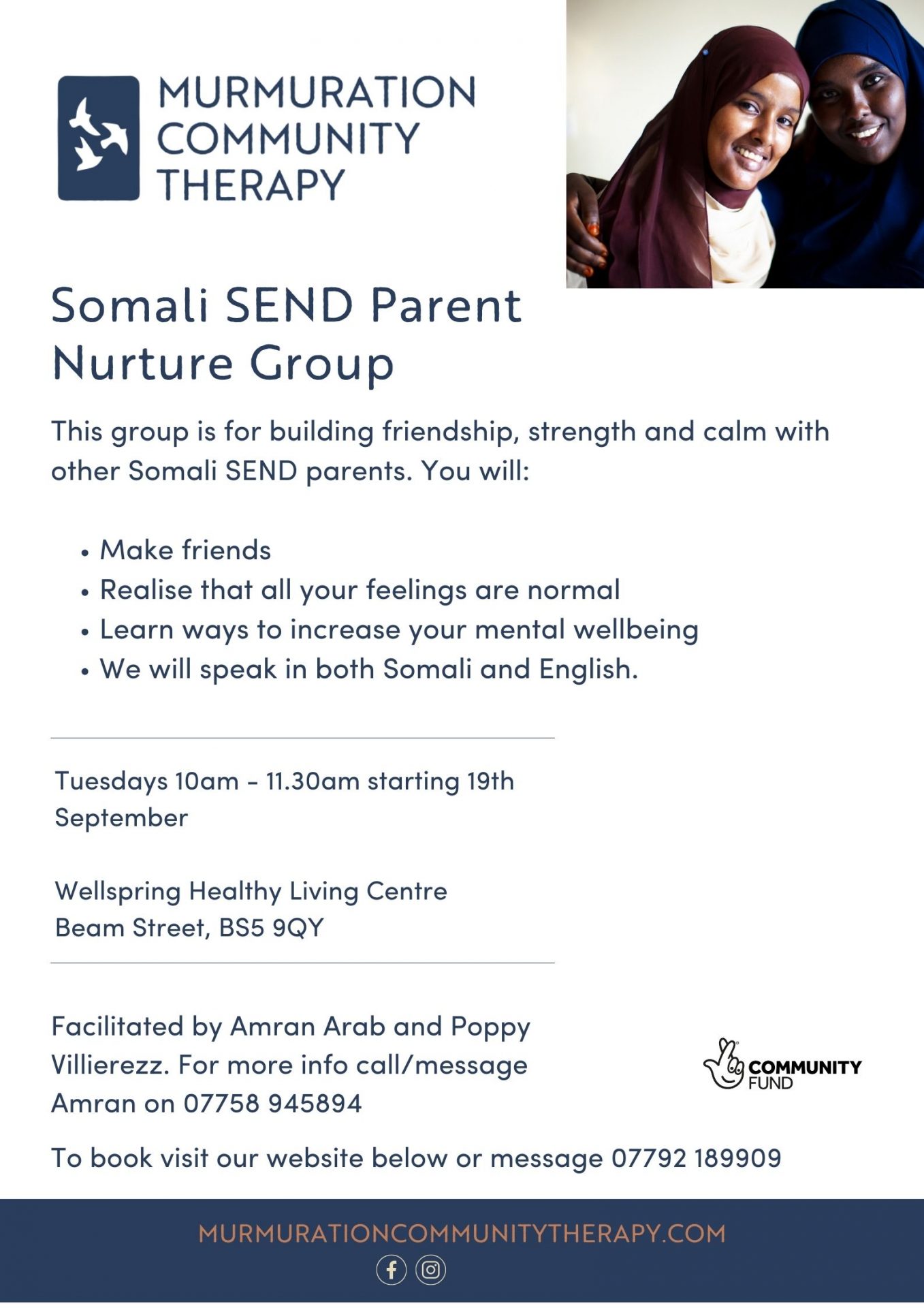 Somali SEND Parent Nurture Group St Philips Marsh Nursery School
