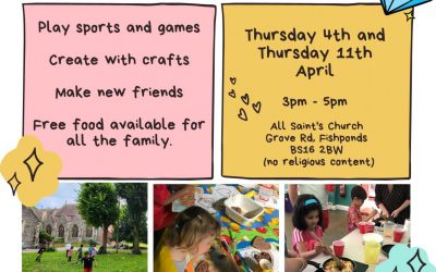 All Saints Easter holiday activities